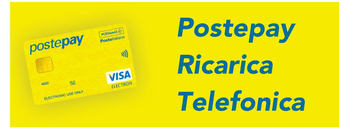 Postepay Ricarica Telefonica