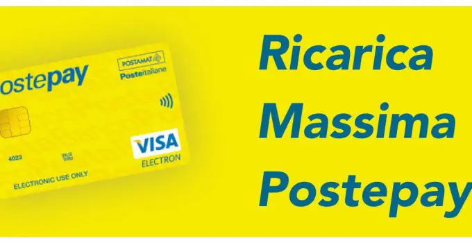 Ricarica Massima Postepay